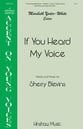 If You Heard My Voice Two-Part choral sheet music cover